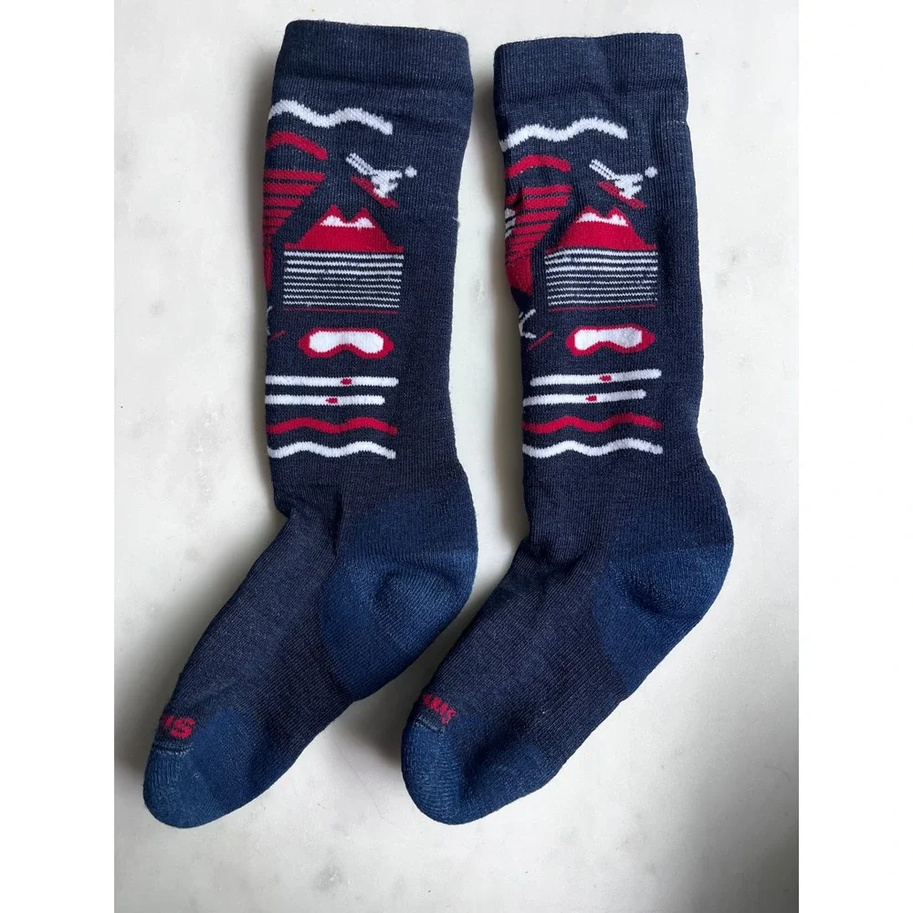 Smartwool Kids' Wintersport Full Cushion Ski Day Over The Calf Socks size medium
